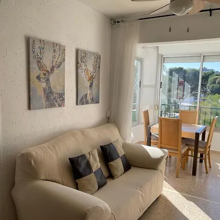 Apartamento Con Vistas Al Mar Mediterraneo En Complejo Residencial דירה *