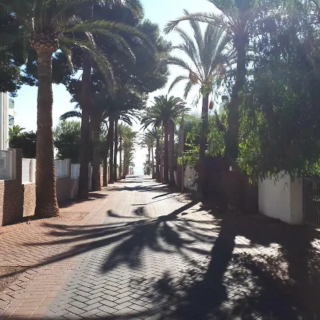 Apartamento Con Vistas Al Mar Mediterraneo En Complejo Residencial דירה